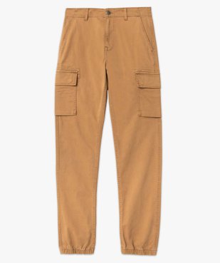 Pantalon cargo coupe Straight homme vue4 - GEMO 4G HOMME - GEMO