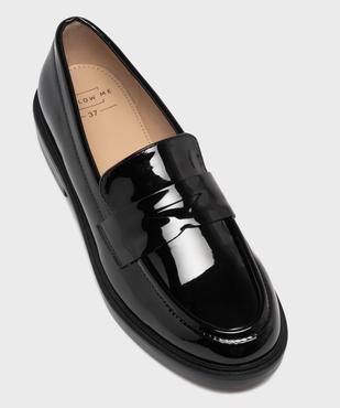 Mocassins vernis avec large talon femme - Follow Me vue5 - FOLLOW ME - GEMO