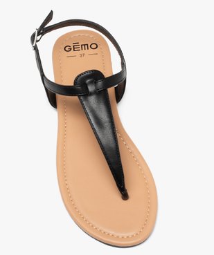 Sandales plates à entre-doigts femme vue6 - 1E PRIX BY GEMO - GEMO