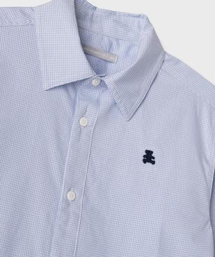 Chemise manches longues à carreaux vichy garçon - LuluCastagnette vue2 - LULUCASTAGNETTE - GEMO