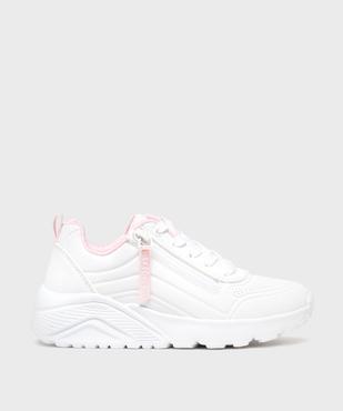 Baskets basses et légères à épaisse semelle et zip fille - Skechers vue1 - SKECHERS - GEMO