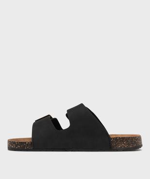 Sandales double bride avec semelle anatomique femme - Isotoner vue3 - ISOTONER - GEMO