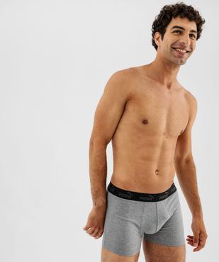 Boxer en coton stretch à ceinture confortable homme - Puma (lot de 2) vue4 - PUMA - GEMO