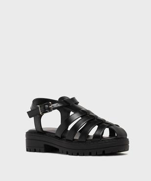 Sandales à brides sur semelle crantée fille - Lovely Wings vue2 - LOVELY WINGS - GEMO