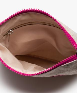 Sac fille pochette à bandoulière motif papillon en sequins vue3 - GEMO (ENFANT) - GEMO