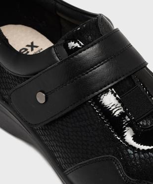 Chaussures confort fermeture à scratch femme vue6 - G'FLEX - GEMO