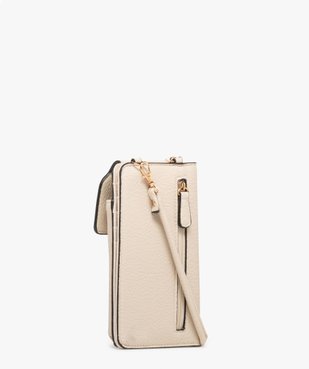 Pochette téléphone métallisée 2 en 1 femme vue2 - GEMO (ACCESS) - GEMO