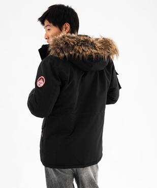 Parka à capuche en fourrure imitation amovible homme - Tokyo Laundry vue3 - TOKYO LAUNDRY - GEMO