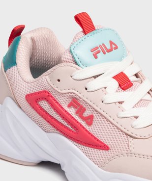 Baskets basses à lacets fille - Fila vue6 - FILA - GEMO