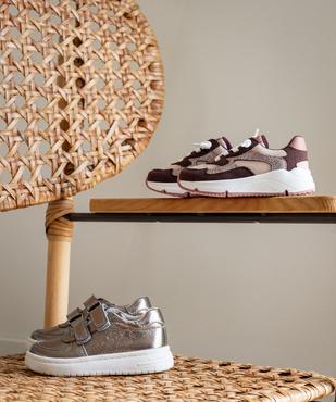 Baskets basses pailletées à lacets élastiques bébé fille - Lovely Wings vue7 - LOVELY WINGS GEMO FOR GOOD - GEMO