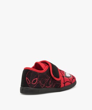 Chaussons garçon bicolores Spiderman à scratch vue4 - SPIDERMAN - GEMO