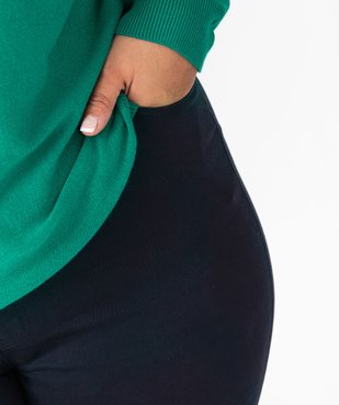 Pantalon coupe Regular femme grande taille vue2 - GEMO (G TAILLE) - GEMO