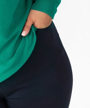 Pantalon coupe Regular femme grande taille vue2 - GEMO 4G GT - GEMO