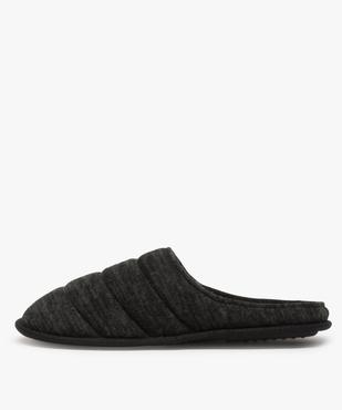 Chaussons homme mules plates en jersey moelleux vue3 - GEMO(HOMWR HOM) - GEMO