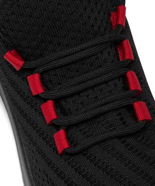 Baskets homme unies et souples en mesh  vue6 - GEMO (SPORTSWR) - GEMO