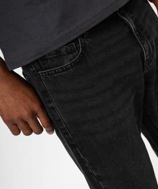 Jean coupe Regular légèrement délavé homme vue6 - GEMO 4G HOMME - GEMO