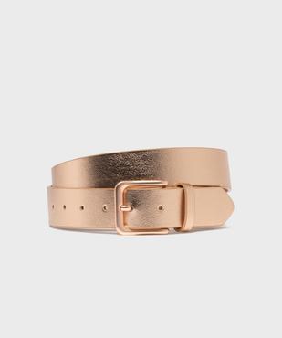 Ceinture large métallisée femme vue1 - GEMO (ACCESS) - GEMO