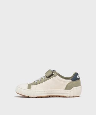 Baskets à scratch avec empiècements contrastants garçon - Gepy vue3 - GEPY - GEMO