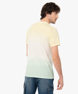 Tee-shirt homme coloris tie and dye vue3 - GEMO (HOMME) - GEMO