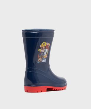 Bottes de pluie à motifs chiens garçon - La Pat Patrouille vue4 - PAT PATROUILLE - GEMO