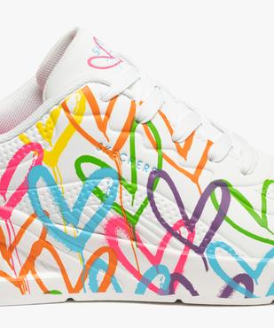 Basket motifs coeurs à lacets femme - Skechers X JGoldcrown vue6 - SKECHERS - GEMO