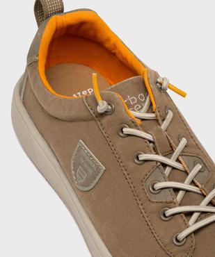 Tennis en toile à semelle sport homme - Urban Steps vue6 - URBAN STEPS GEMO FOR GOOD - GEMO