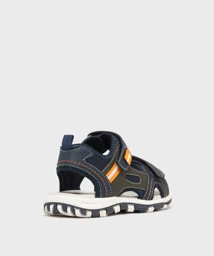 Sandales sportswear à double scratch garçon - 5 Miles vue4 - 5 MILES - GEMO