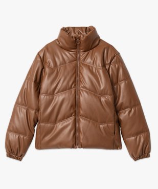 Blouson matelassé à col montant femme  vue5 - GEMO 4G FEMME - GEMO