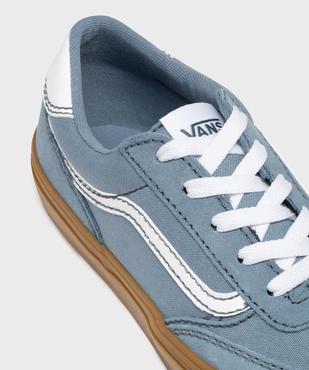 Baskets basses en cuir suédé et textile Brooklyn femme - Vans vue6 - VANS - GEMO