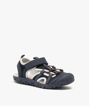 Sandales sport garçon multi-matières à bout fermé vue2 - GEMO (ENFANT) - GEMO