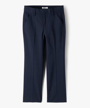 Pantalon élégant en toile fine et souple garçon vue2 - GEMO 4G GARCON - GEMO