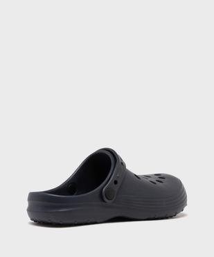 Sabots souples unis et perforés homme vue4 - GEMO (PLAGE) - GEMO