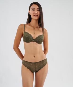 Soutien-gorge corbeille en dentelle à armatures vue9 - GEMO(HOMWR FEM) - GEMO