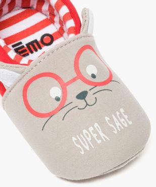 Chaussons de naissance bébé garçon petites oreilles de chat vue6 - GEMO(BB COUCHE) - GEMO