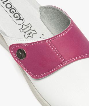 Sabots confort femme avec semelle intérieure cuir - Cloggy vue6 - GEMO (EQUIPT) - GEMO