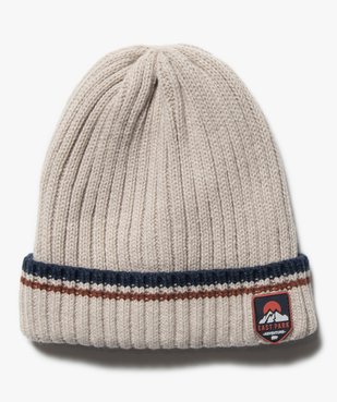 Bonnet garçon à doublure polaire et revers vue1 - GEMO (ENFANT) - GEMO