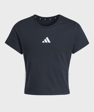 Tee-shirt manches courtes coupe courte fille - Adidas vue1 - ADIDAS - GEMO