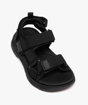 Sandales à scratch ultra légères garçon vue5 - BUGGY - GEMO