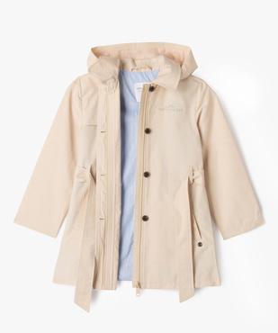 Trench imperméable à capuche fille - LuluCastagnette vue5 - LULUCASTAGNETTE - GEMO