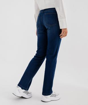 Jean Regular taille haute femme vue8 - GEMO(FEMME PAP) - GEMO