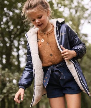 Imperméable à capuche doublure chaude fille - LuluCastagnette vue1 - LULUCASTAGNETTE - GEMO
