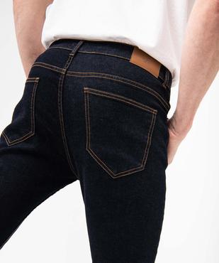 Jean homme straight en coton stretch vue5 - GEMO (HOMME) - GEMO