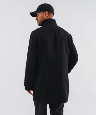 Manteau droit à double col amovible homme vue4 - GEMO (HOMME) - GEMO