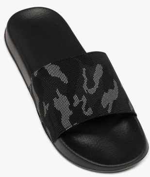 Mules de piscine à motif camouflage garçon vue1 - GEMO (PLAGE) - GEMO