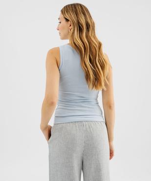 Débardeur à col rond femme vue4 - GEMO 4G FEMME - GEMO