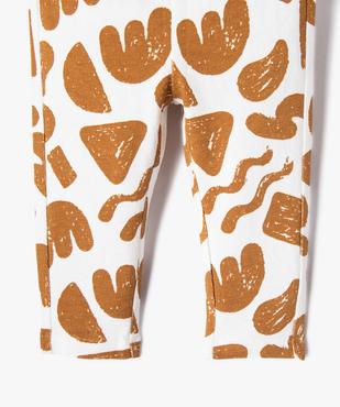Legging en maille imprimée et texturée bébé garçon vue2 - GEMO(BEBE DEBT) - GEMO