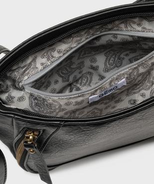 Sac à bandoulière réglable avec poches zippées femme vue3 - GEMO (ACCESS) - GEMO