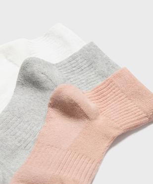Chaussettes courtes épaisses fille (lot de 2) vue2 - GEMO (ENFANT) - GEMO