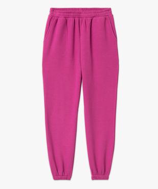 Pantalon de jogging en molleton femme vue4 - GEMO(FEMME PAP) - GEMO