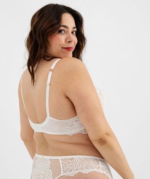 Soutien-gorge emboitant en dentelle femme grande taille vue7 - GEMO(HOMWR FEM) - GEMO
